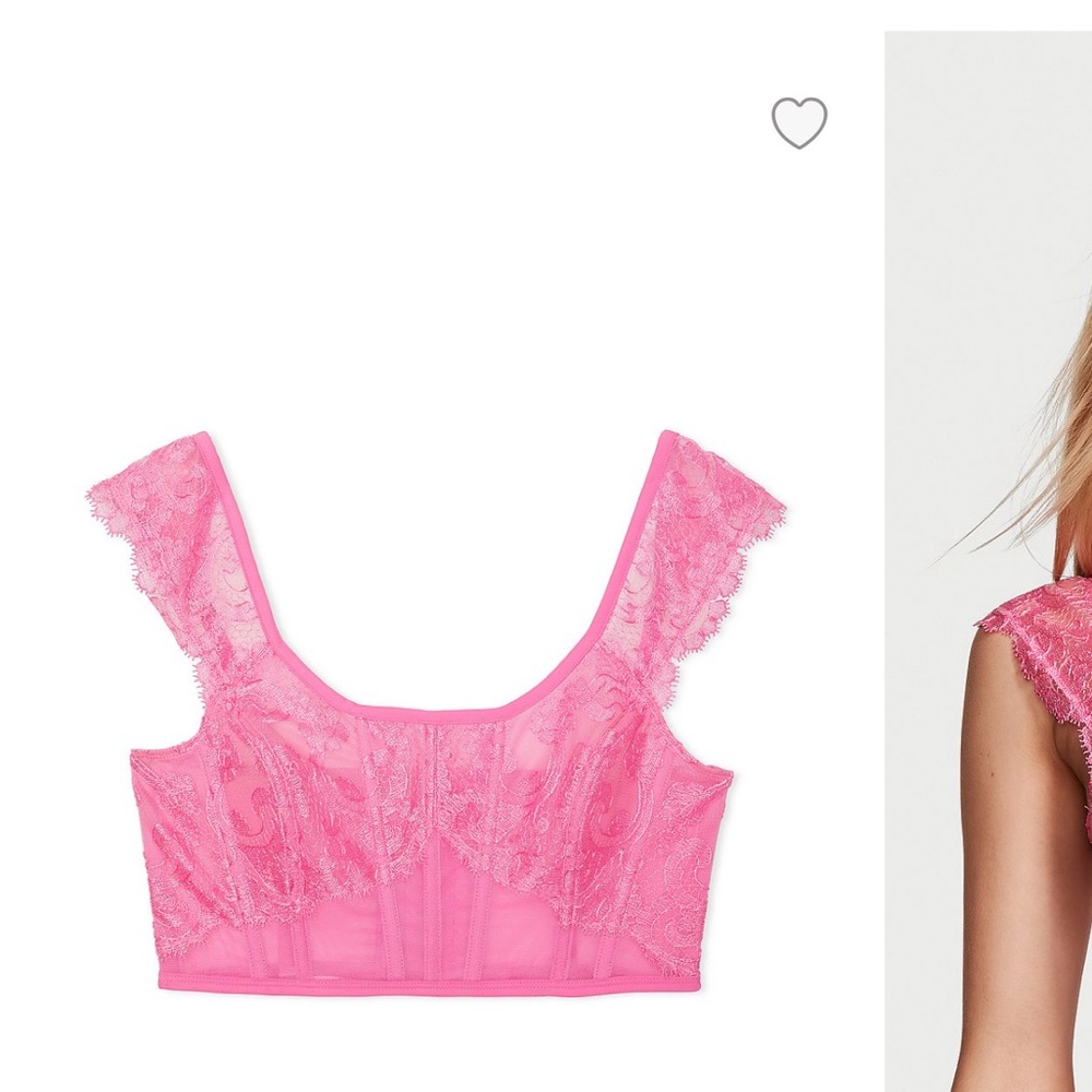 ✨NWT✨ VS Lace Trim Bralette